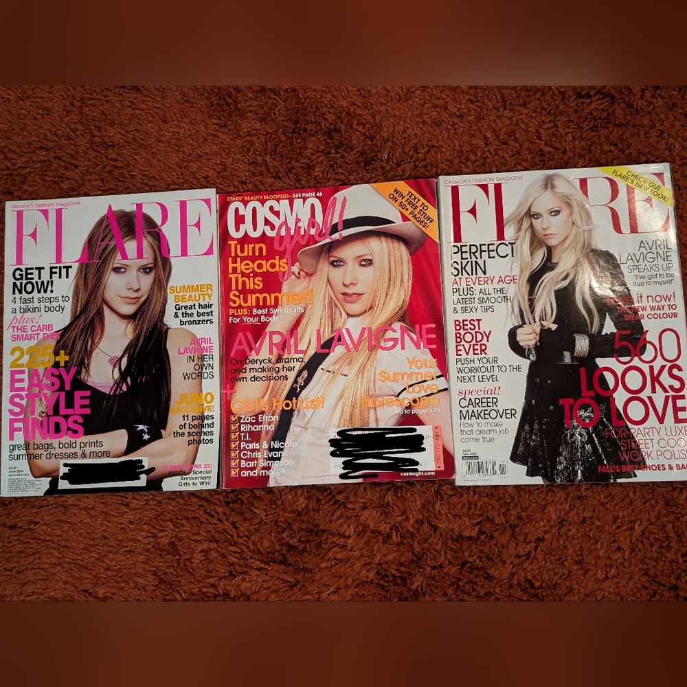 Avril Lavigne Magazines